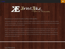 Tablet Screenshot of kristeliz.com